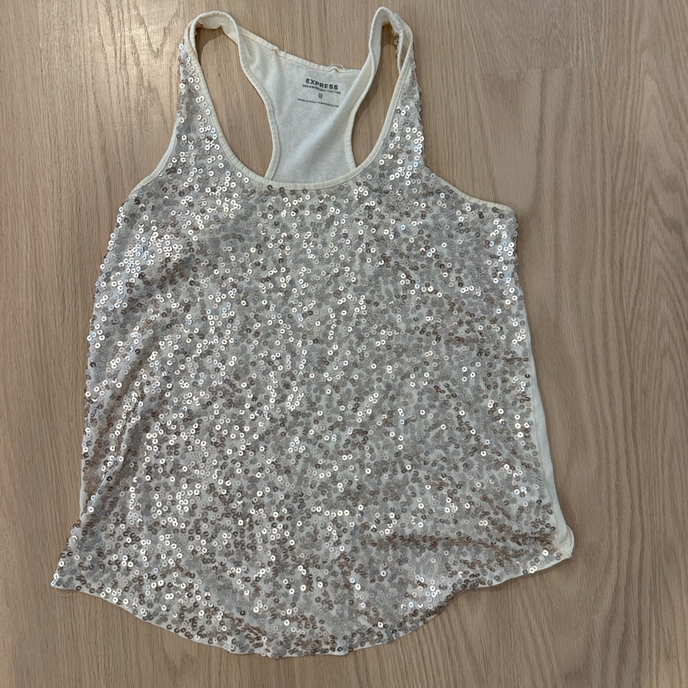 Express Sequence racer back tank